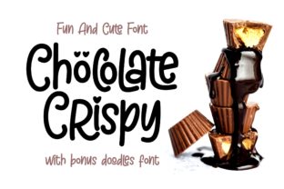 Chöcolate Crispy: A Joyful Display Font for Editorial Design