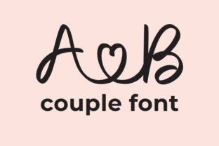 Couple Display Font Review for Creative Branding