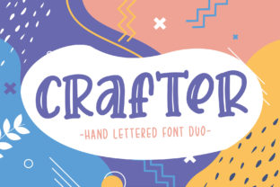 Crafter: The Handcrafted Display Font Duo for Authentic Branding