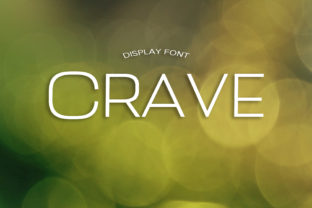 Crave Display Font: Elevate Digital Campaigns with Futuristic Typography