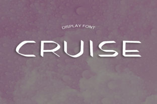 Cruise Typeface: Modern Display Fonts for Editorial Design
