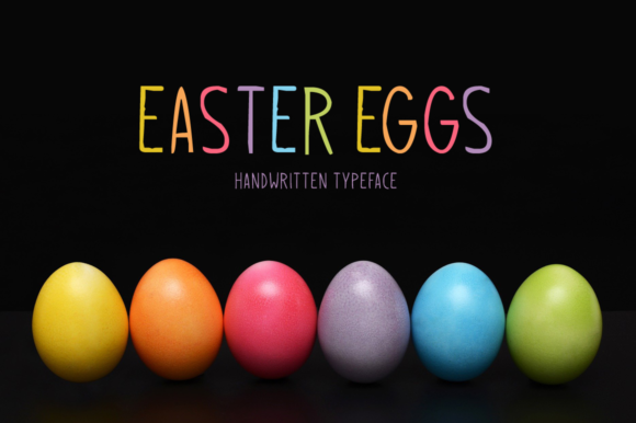 Easter Eggs: The Perfect Display Font for Spring Branding