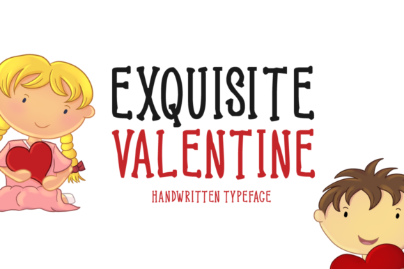 Exquisite Valentine: The Perfect Display Font for Romantic Craft Projects