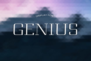 Genius: The Elegant Display Font for Polished Brand Identity