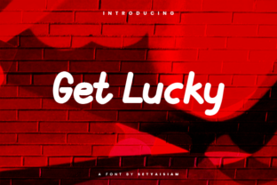 Get Lucky: A Bold Display Font for Standout Craft Projects
