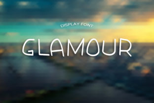 Glamour Typeface for Elegant Brand Identity Design