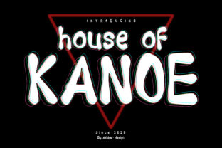 House of Kanoe Display Font Review for Small Business Branding