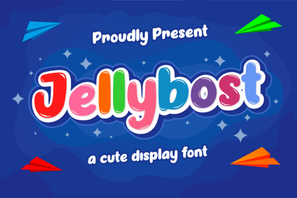 Jellybost: A Friendly Display Font for Modern Web Design