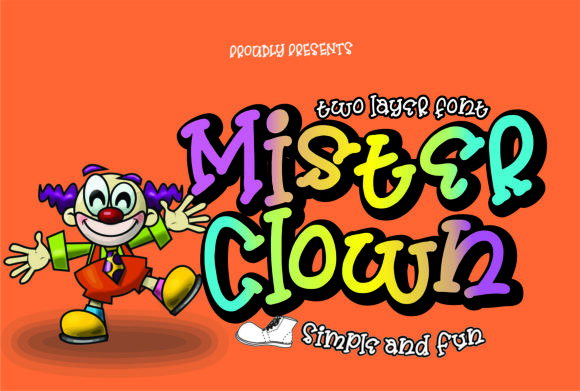 Mister Clown: A Fresh Display Font for Creative Branding