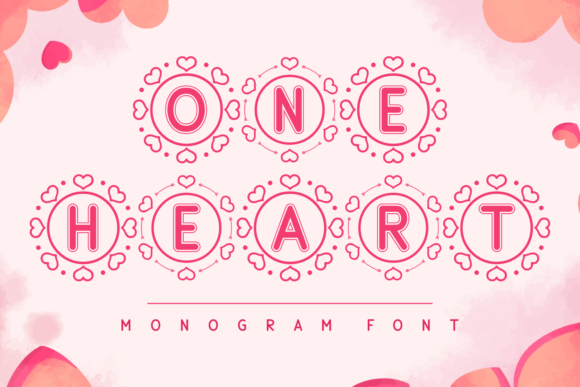 One Heart Display Font for Elegant Web Design