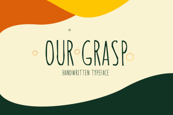 Our Grasp Display Font for Elegant Editorial Design