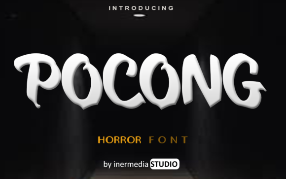 Pocong Free Download: The Ultimate Spooky Display Font