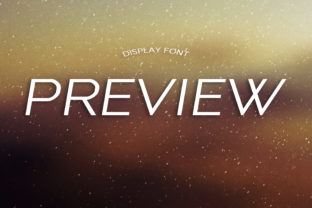 Preview Typeface: A Modern Display Font for Clean Branding