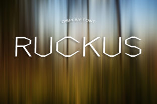 Ruckus Display Font for Elegant Brand Identity