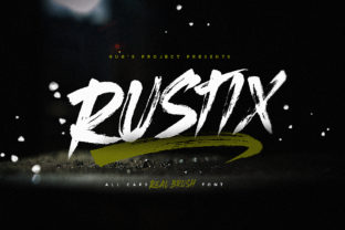 Rustix: The Brush Display Font for Bold Digital Branding
