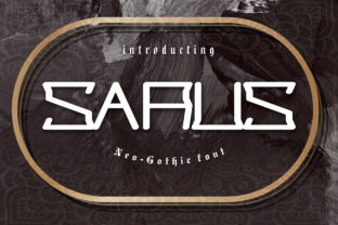 Sarus: The Modern Display Font for Striking Brand Identity