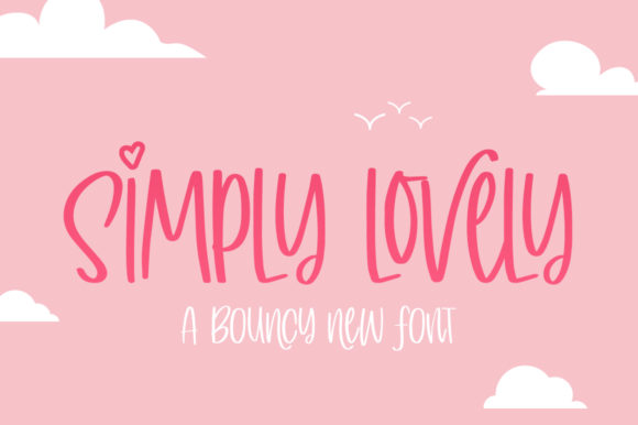 Simply Lovely Handwritten Font for Crafters and Designers