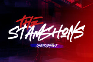 The Stamshons: Bold Display Fonts for Modern Web Design