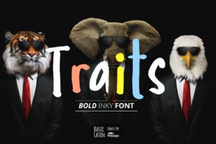 Traits Typeface Review for Bold Social Campaigns