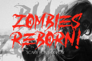 Zombies Reborn: The Scary Display Font for Bold Editorial Design